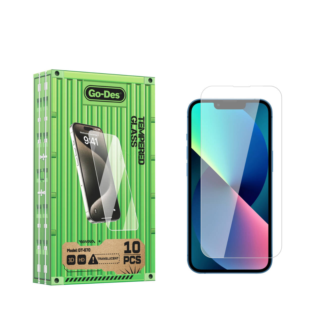 Go-Des iPhone 14 Parmak İzi Bırakmayan 9H Oleofobik Bom Glass Ekran Koruyucu Go-Des iPhone 14 Parmak İzi Bırakmayan 9H Oleofobik Bom Glass Ekran Koruyucu